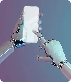 Искусственный интеллект, технологии, ChatGPT, телефон, робот